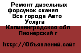 Ремонт дизельных форсунок скания HPI - Все города Авто » Услуги   . Калининградская обл.,Пионерский г.